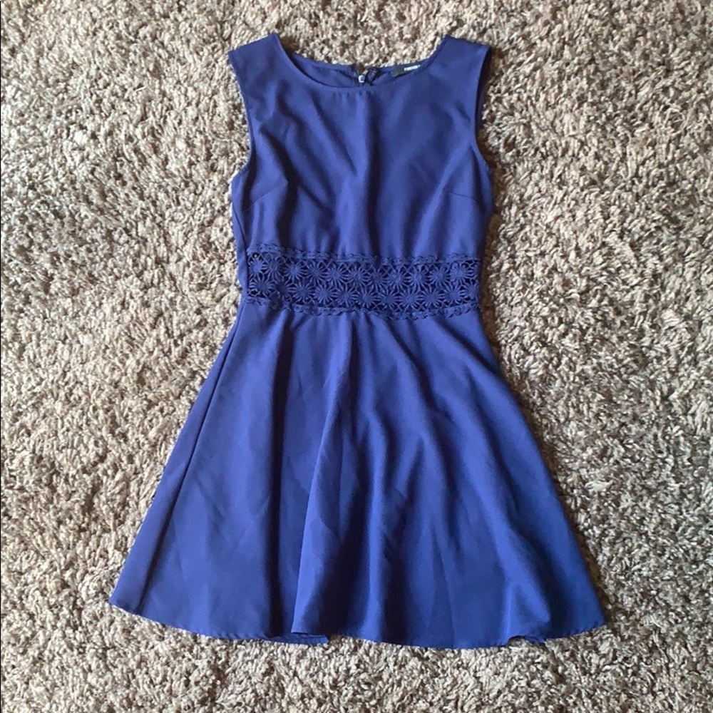 Forever 21 navy blue dress